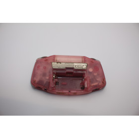 Game Boy Advance transparente rose (Sans cache pile)