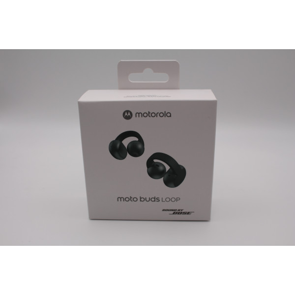 Écouteurs sans fil Motorola Moto Buds Loop – Sound by Bose | Cash Orange