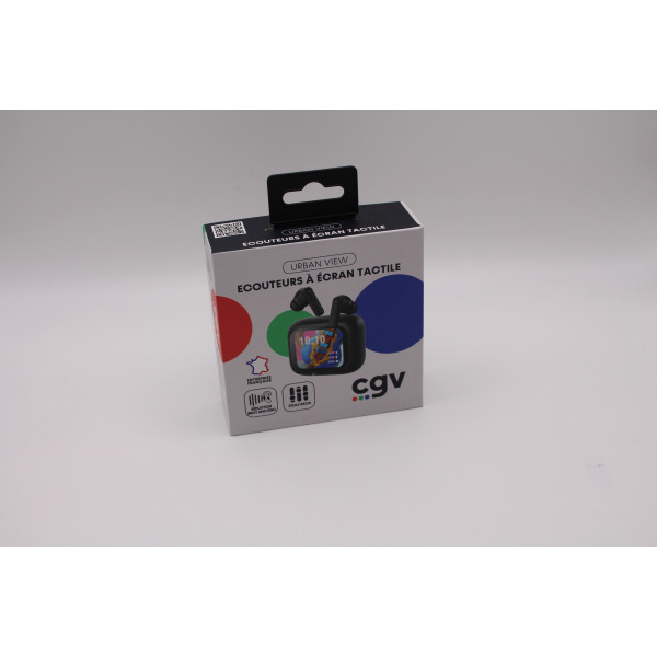 Écouteurs sans fil URBAN VIEW CGV à écran tactile | Cash Orange