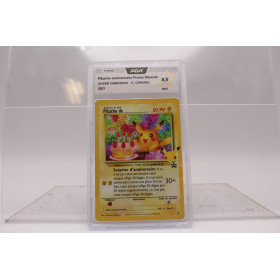 Carte Pokémon Pikachu Anniversaire PCA 9.5 Promo Wizards | Cash Orange