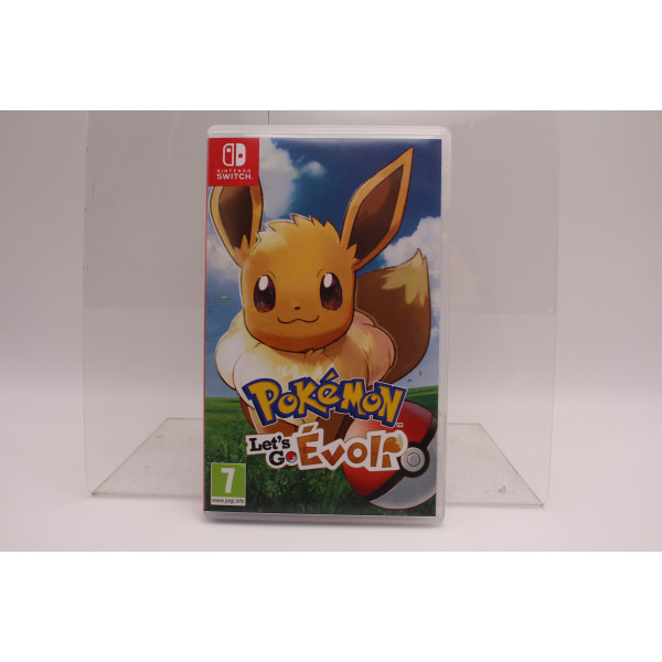 Pokémon Let’s Go Évoli Nintendo Switch | Cash Orange