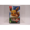 Pokémon Let’s Go Évoli Nintendo Switch | Cash Orange