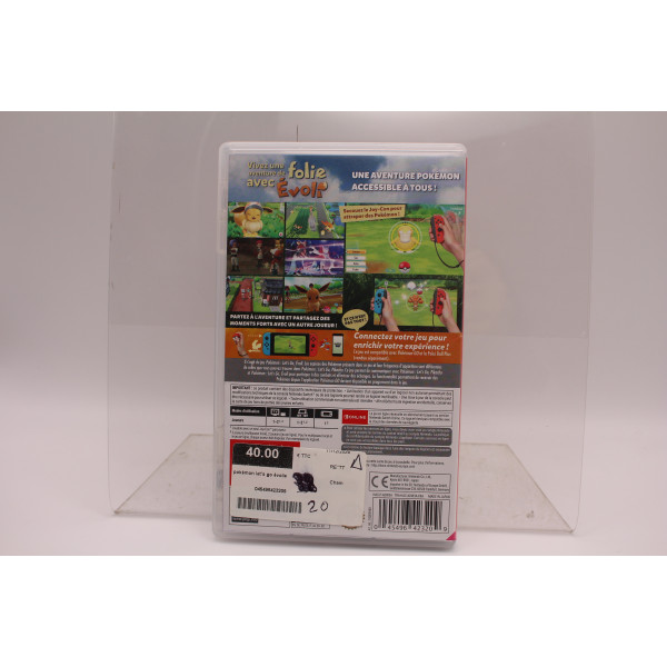 Pokémon Let’s Go Évoli Nintendo Switch | Cash Orange