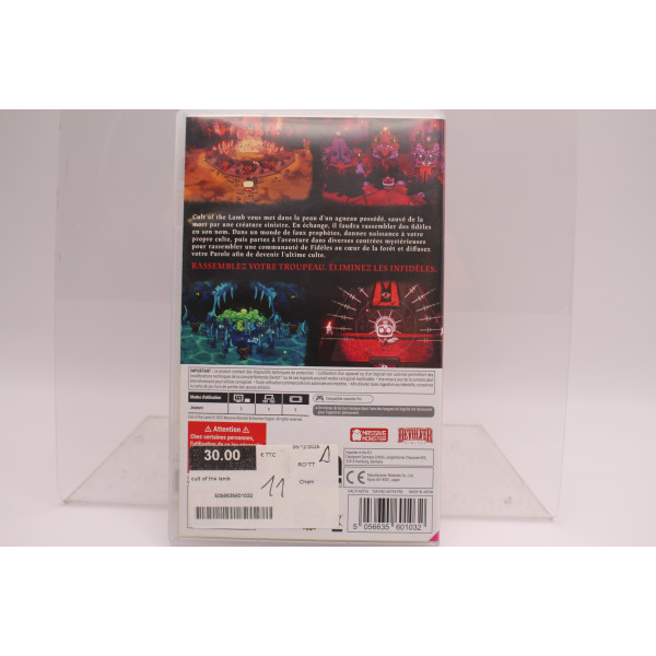 Cult of the Lamb Nintendo Switch – Jeu Action Roguelike | Cash Orange